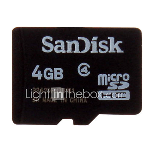 SanDisk Class 4 Ultra microSDHC TF Card 4G