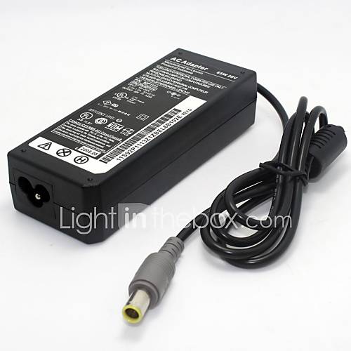 Compact Portable Laptop AC Adapter for LENOVO X61 T60 R60 T61S(20v 4.5a 8.05.5)AU Plug