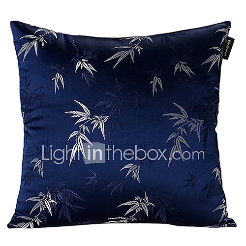 Traditional Floral Polyester Decorative Pillow Cover