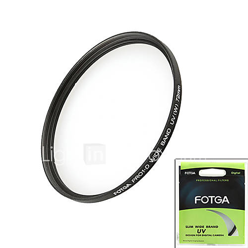 Fotga 62Mm Pro1 D Ultra Slim Uv Ultra Violet Lens Protector Filter for Canon/Nikon