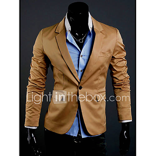 Mens Business Leisure Men Blazer Small Suit