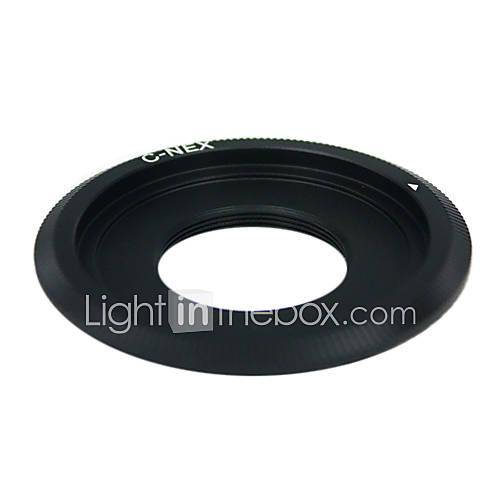 Black C Mount Lens to SONY NEX 5 NEX 3 NEX5 NEX C3 NEX VG10 Adapter