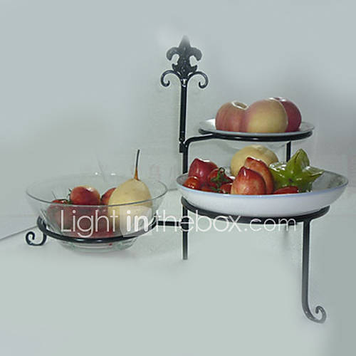 Classic Rotatable Cake Stand, Metal 8812