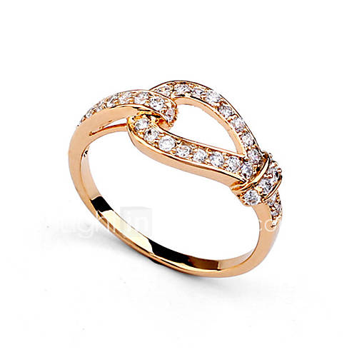 Special Alloy With Rhinestone Womens Ring(More Colors)