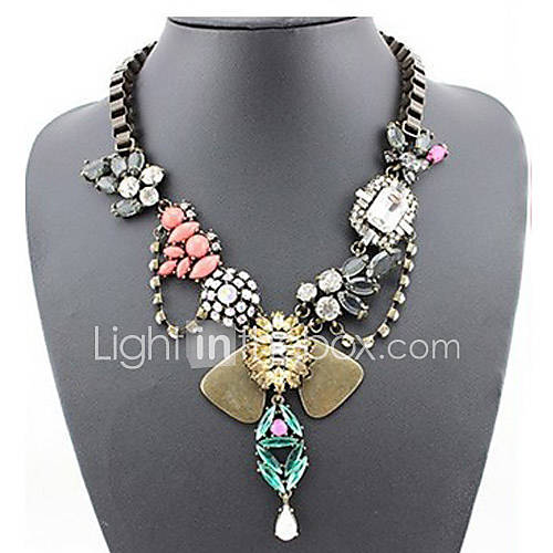 Womens Vintage Drops Necklace