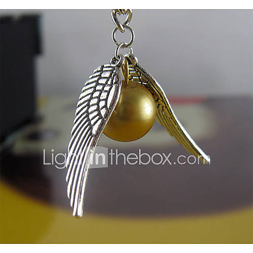 Womens Gold Ball Pendant Necklace