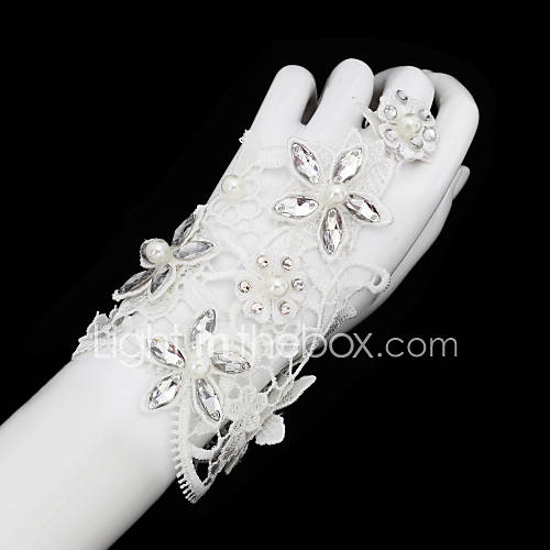 Fashionable Fabric With Rhinestone WomenS Bracelet