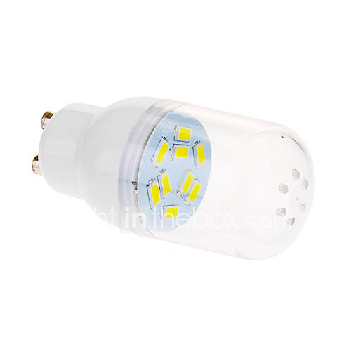 GU10 4W 9x5630SMD 320LM 5500 6500K Cool White Light LED Globe Bulb (220 240V)