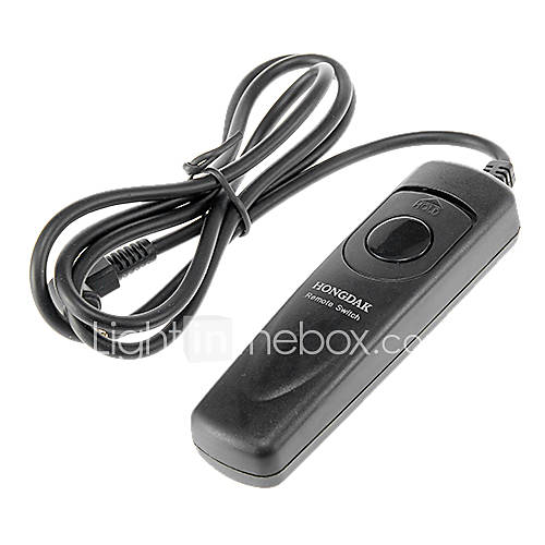 HONGDAK DMW RS1 Wired Remote Shutter Release for Panasonic Lumix DMC FZ20/FZ 30/FZ50/LC1