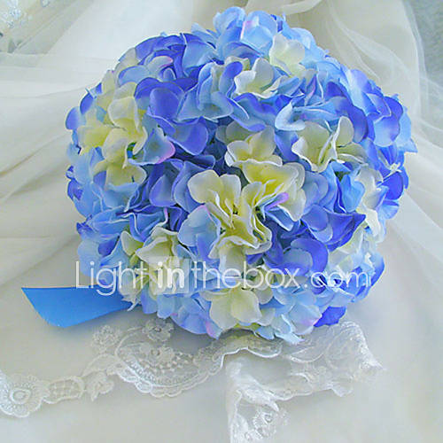 Lovely Hydrangea Round Shape Wedding/Party Bridal Bouquet