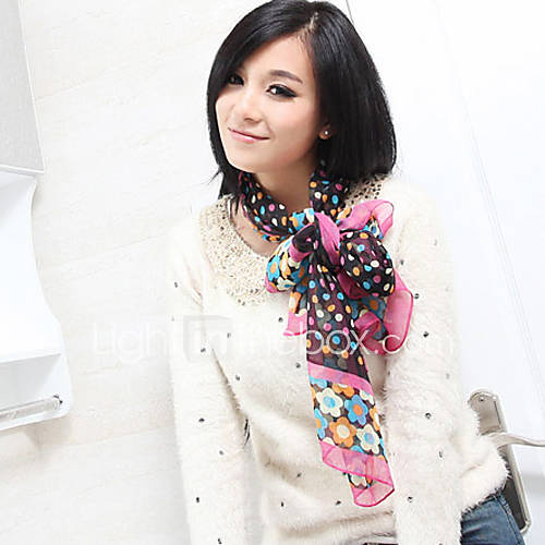 Beautiful Floral Lady Shawl Wholesale