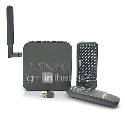 MINIX NEO X7 Quad Core Android 4.2.2 Google TVPlayer with Russian Air Mouse(2GB RAM,16GB ROM,Bluetooth)