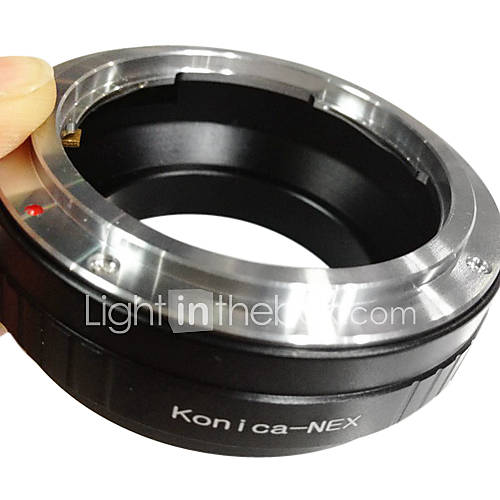 EMOLUX Konica AR Lens to Sony NEX 7 NEX 5N NEX 3 NEX 5 NEX VG10 E Mount Adapter Ring