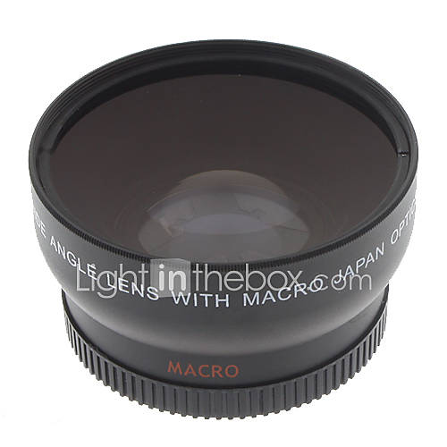 52mm 0.45x Wide AngleMacro HD Conversion Lens For Canon EOS Rebel
