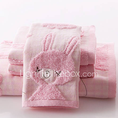 Bath Towel Set,3 Pack Terry 100% Cotton Untwisted (1 Bath Towel,2 Hand Towels)