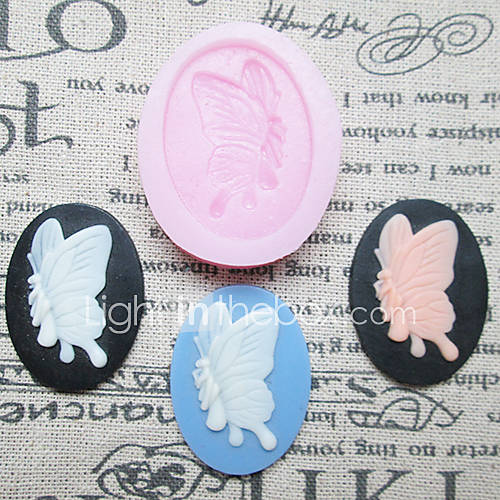 One Hole Butterfly Silicone Mold Fondant Molds Sugar Craft Tools Resin flowers Mould Molds For Cakes