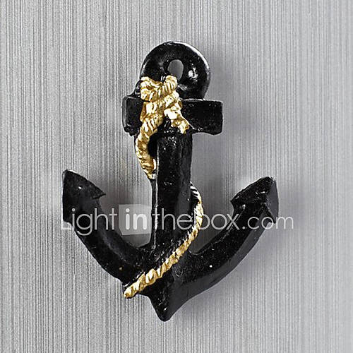 Traditional Anchor Shape Fridge Magnet   2 Colors Available