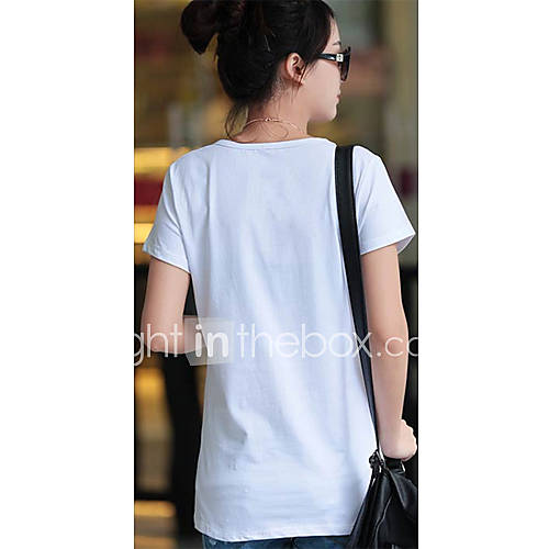 Womens Fashion Slim Loose T Shirt