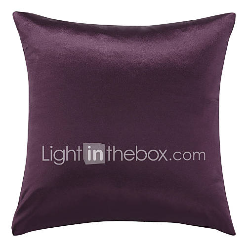 Classic Modern Solid Polyester Decorative Pillow Cover