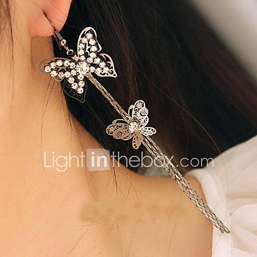 Womens Korean Fashion Gemmy Butterfly Hook