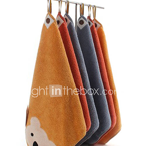 Hand Towel,High Quality 100% Cotton Cartoon Print 30CM x 30CM   3 Colours Available