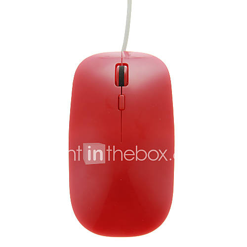 AK 70 Ultra slim 3D USB Optical High frequency Wired Mouse