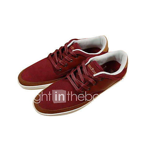 Mens Suede Flat Heel Comfort Fashion Sneaker With Lace up