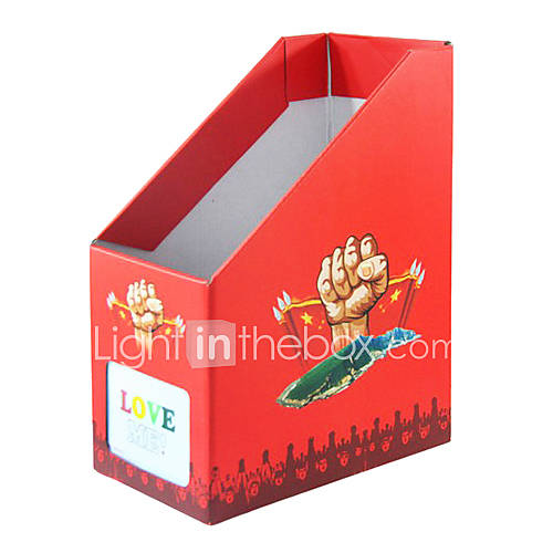 DIY Fashion Red Aigo Paper Storage Box