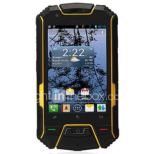 XN M6   3.5 Inch Water proof Android 4.0 Dual SIM Smartphone(1GHz,Dual Camera,WiFi,3G,GPS)