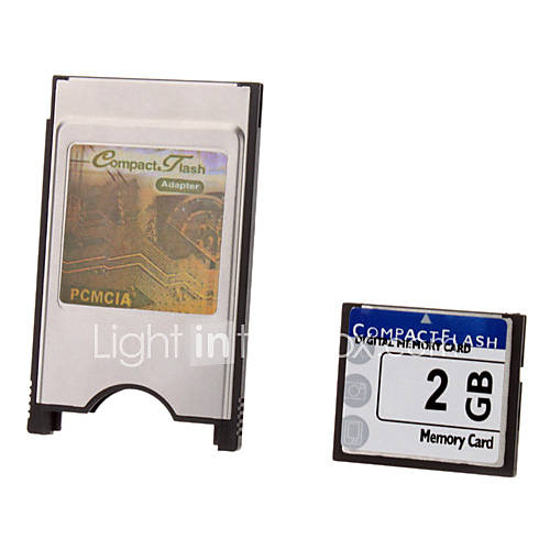 2G Ultra Digital CompactFlash Card with PCMCI Adapter