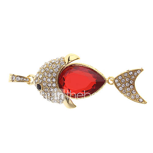 Fish Feature Metal USB Flash Drive 32G