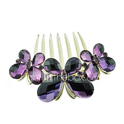 Fashion Color Alloy Hair Combs For Women(1 Pc)