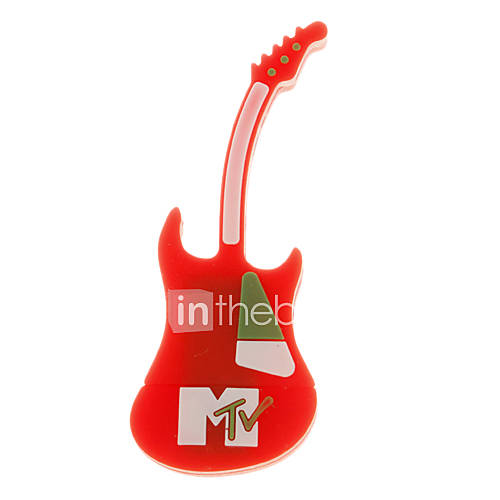 4G Guitar Shaped USB Flash Drive