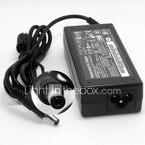 Compact Portable Laptop AC Adapter for Toshiba PA 1600 05/06/07 L20 M30X (19V 3.42A 5.52.5MM)EU Plug