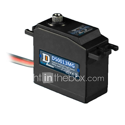 BlueArrow D50013MG Metal Gear Digital Standard Servo(Metal 120°)