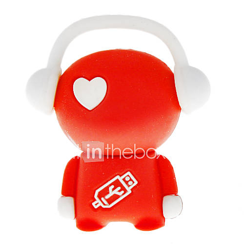 4G Cartoon Doll Shaped USB Flash Drive