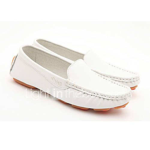 MLKL New Comfortable Flat Heel Leisure Doug Shoes(White)