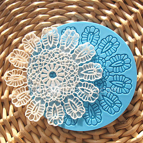 Sunflower Silicone Baking Mold, Mold size 5x5 inch, Finished Lace Size 4x4 inch