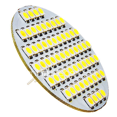 G4 2.5W 60x3528SMD 115 135LM 6000 6500K Cool White Light LED Spot Bulb (12V)