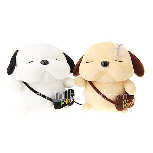 Cute Couple Dog Style USB Dull Speakers for  MP4 CD Walkerman Laptop