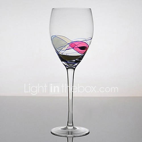 Colorful Port Glass, Glass 13oz