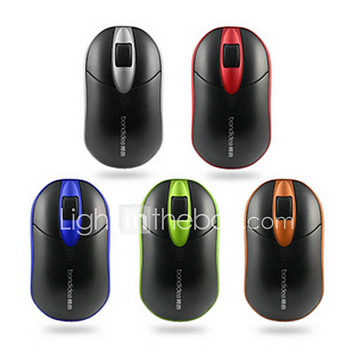 2.4G Wireless High Precise Intelligent Connection Comfortable Mouse with 1 Mousepad