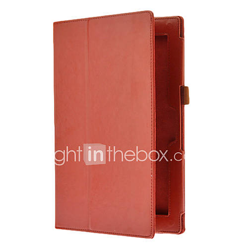 PU Leather 2 Fold Protective Tablet Case for SONY Xpera Tablet