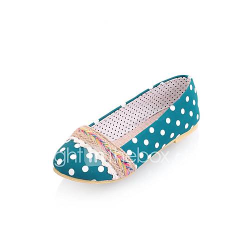 Fabric Womens Flat Heel Comfort Flats Shoes(More Colors)