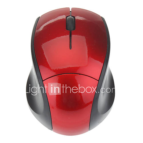 Mini 2.4G Wireless High frequency Mouse Red