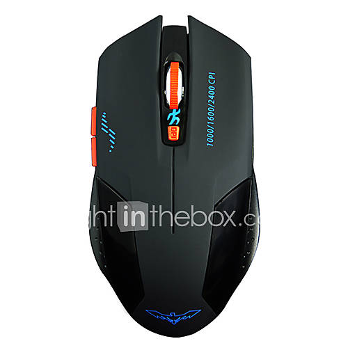 2.4G Wireless Variable speed DPI Switch Multi keys Game Mouse with Battery and Mousepad
