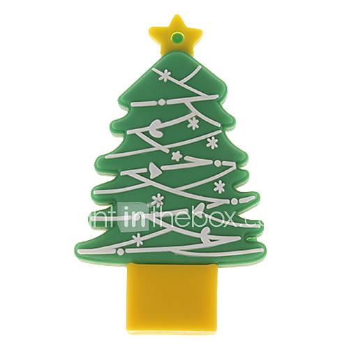 4G Christmas Tree Shaped USB Flash Drive