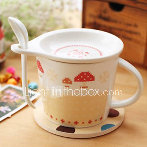 Mushrooms Coffee Mug, Ceramic 6.5oz