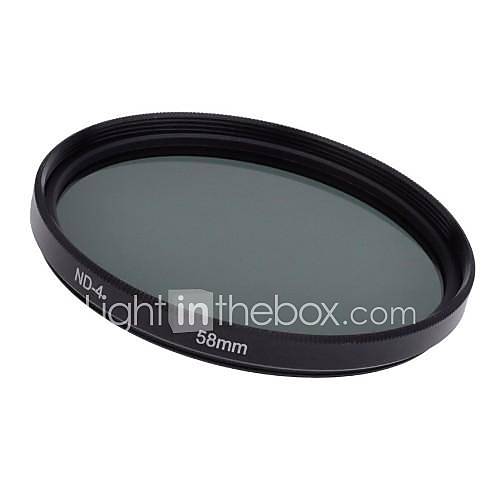 58mm Neutral Density ND4 Filter