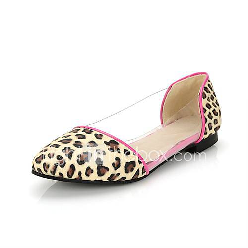 Suede Womens Flat Heel Comfort Flats Split Joint Shoes(More Colors)